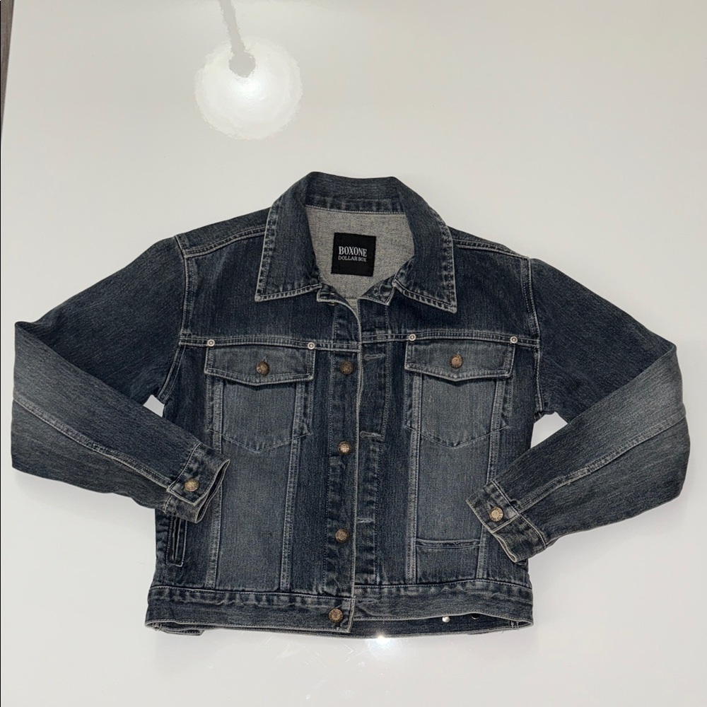 Boxone Denim Jacket color gray Size S